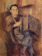 Jules Pascin Portrait of Man china oil painting artist